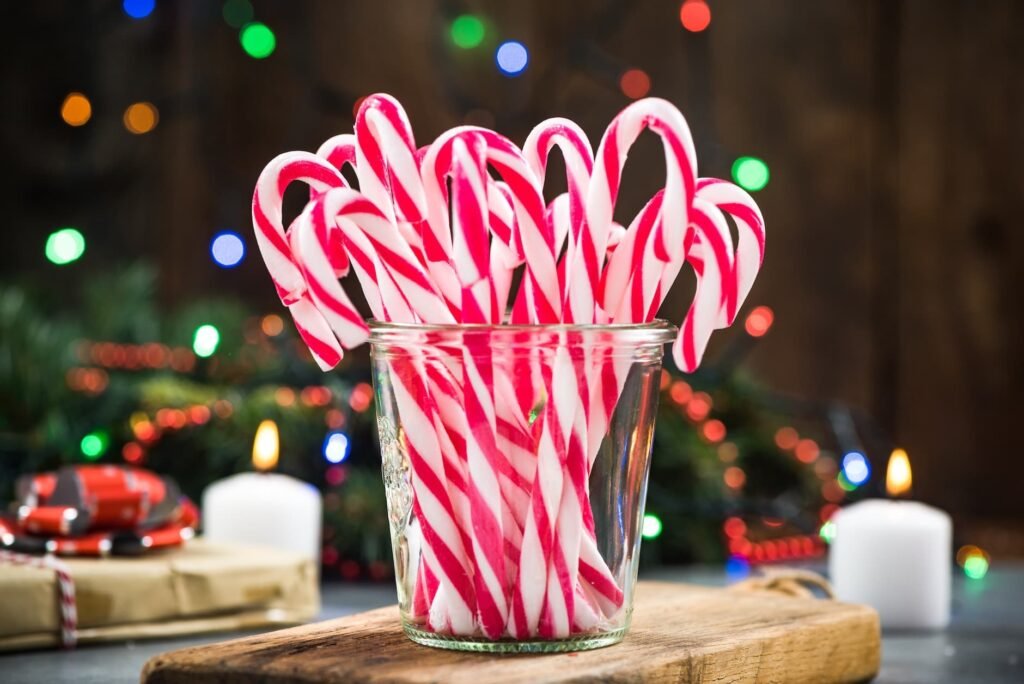 LU5109 Luminara Candy Cane Pillars