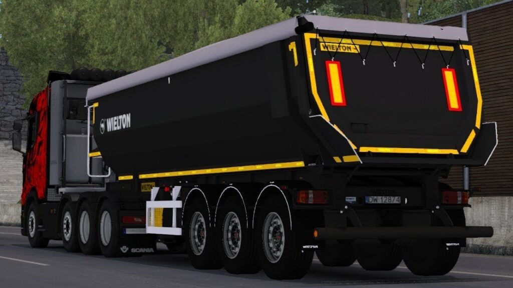 ETS2 Trailer Wielton Lowbed 1.40