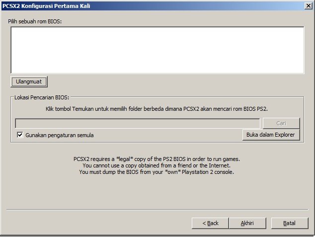 PCSX2 BIOS